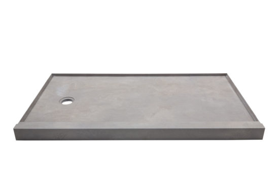 Shower Pan 30x60 Urban Concrete | Tiles By Kia