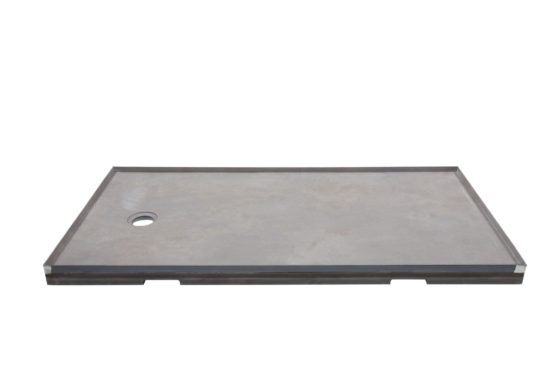 Shower Pan 30x60 Urban Concrete | Tiles By Kia