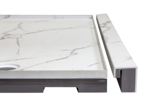 Shower Pan 32x60 Bianco Marble | Tiles By Kia