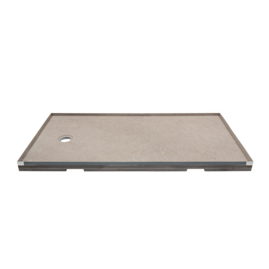 Shower Pan 32x60 Concrete Sand | Tiles By Kia