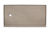 Shower Pan 32x60 Concrete Sand | Tiles By Kia