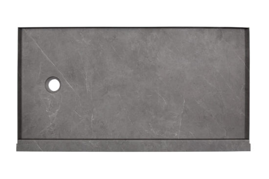 Shower Pan 32x60 Graphite Slate | Tiles By Kia