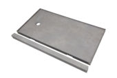 Shower Pan 36x60 Urban Concrete | Tiles By Kia