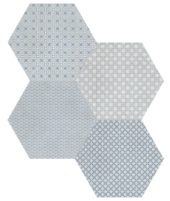 Tapestri 8.5 Denim Blend Hexagon | Tiles By Kia