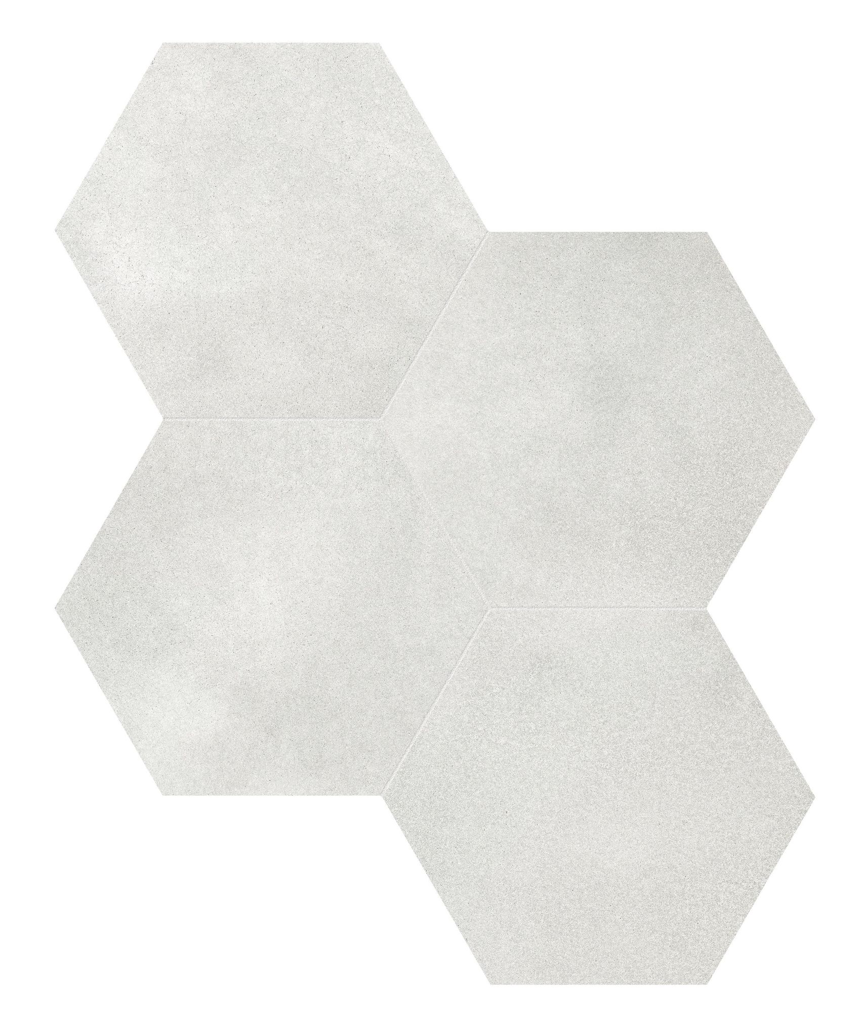 Tapestri 8.5 Grey Denim Hexagon | Tiles By Kia