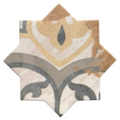 Tuscany 6x6 Star Castle | Tiles By Kia