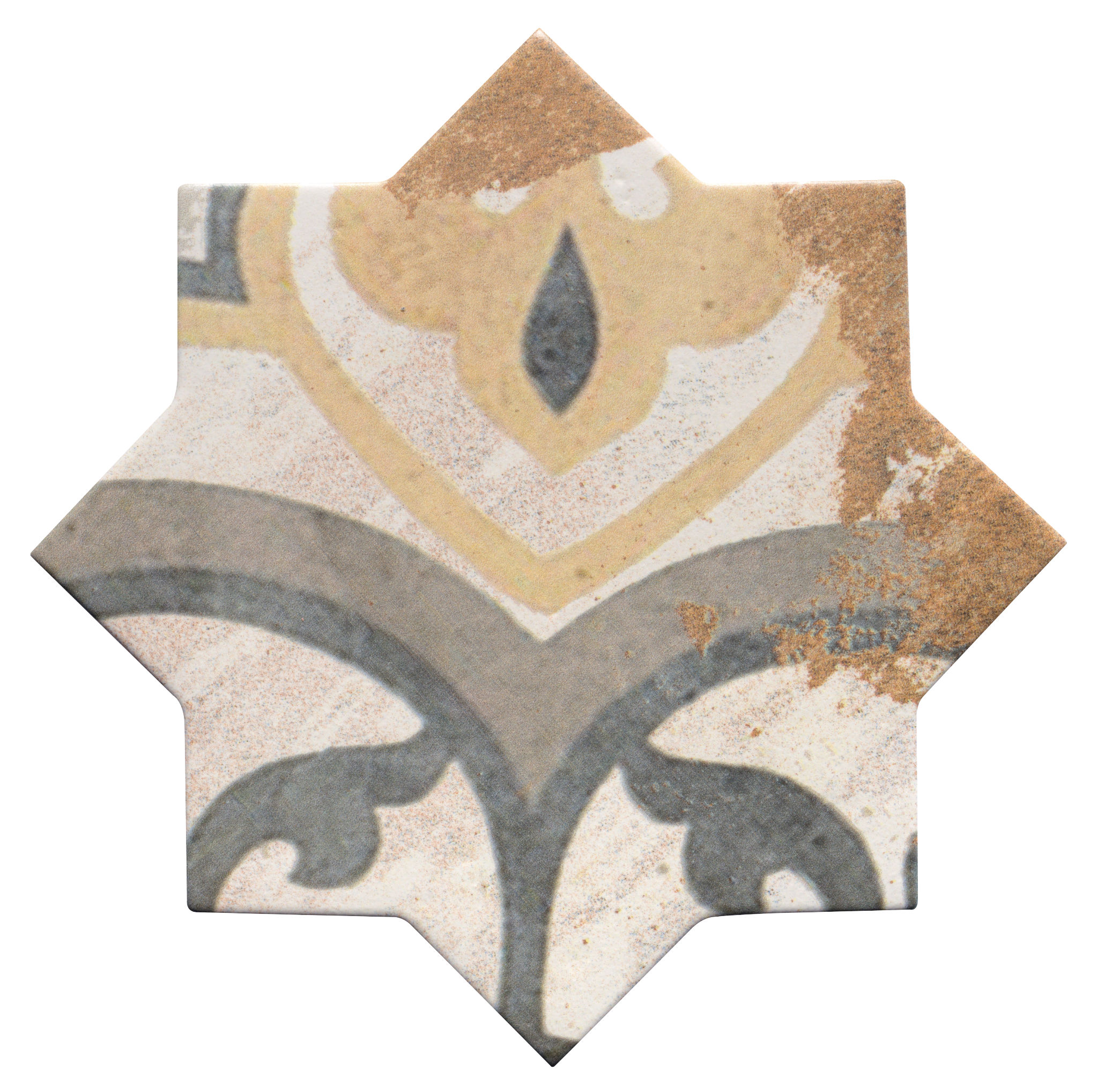 Tuscany 6x6 Star Castle | Tiles By Kia