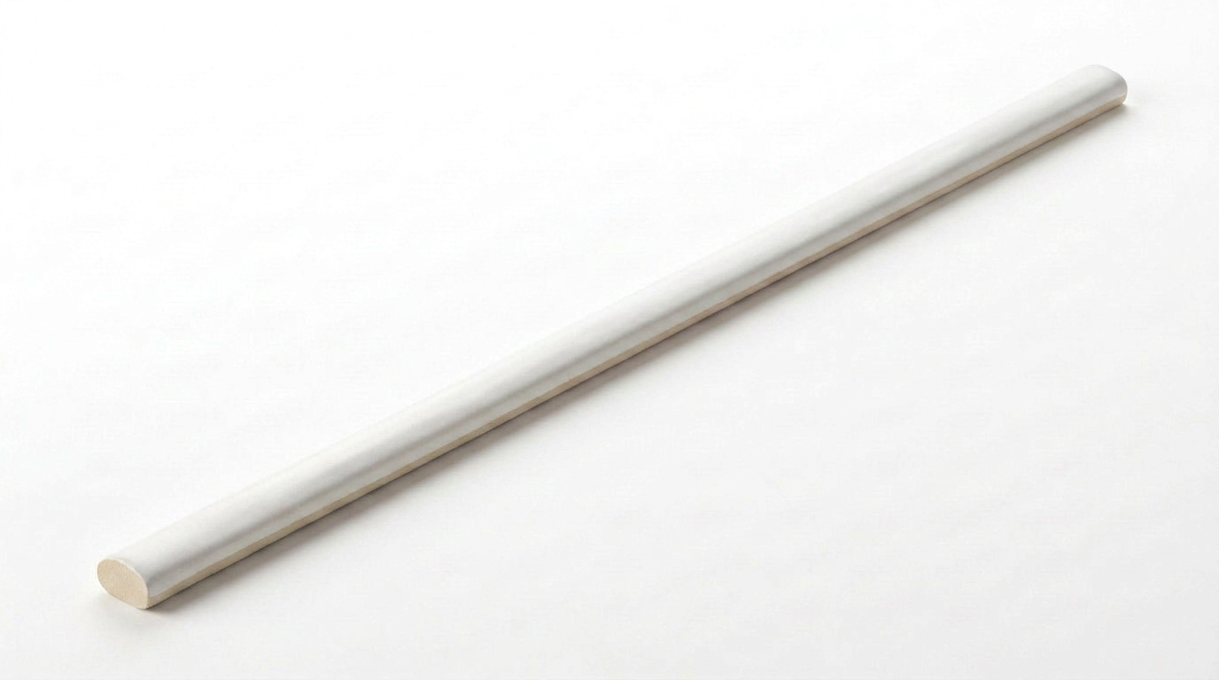 Lisbon 0.39X9” White Trim