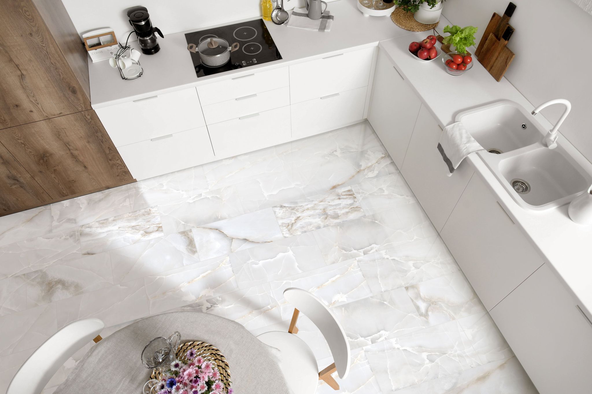 Romance Rendezvous White5 | Tiles By Kia
